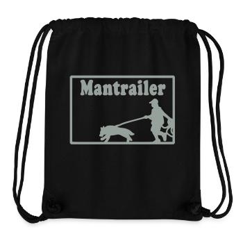 mantrailer_motiv - Stanley/Stella Recycled Gym Bag - black - Front