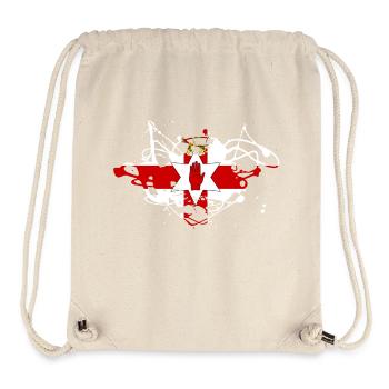 Northern Ireland - Stanley/Stella Recycled Gym Bag - natural - Front