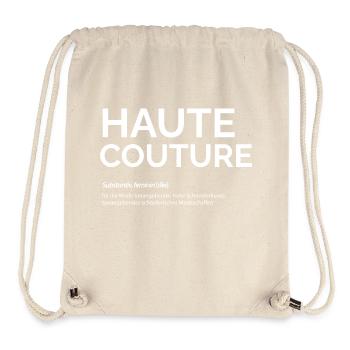 Haute Couture - Stanley/Stella recycelter Gym Bag - Naturweiß - Vorne