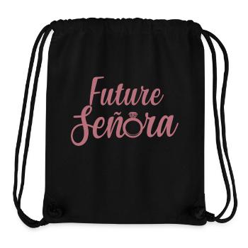 Future Señora Engagement Bridal Shower Wedding - Stanley/Stella Recycled Gym Bag - black - Front