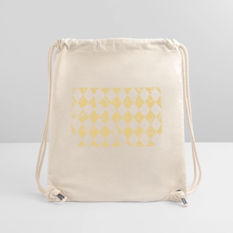 Plaid Pattern Background Rectangle Stanley/Stella Recycled Gym Bag