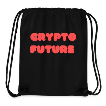 Krypto Zukunft - Stanley/Stella recycelter Gym Bag - Schwarz - Vorne