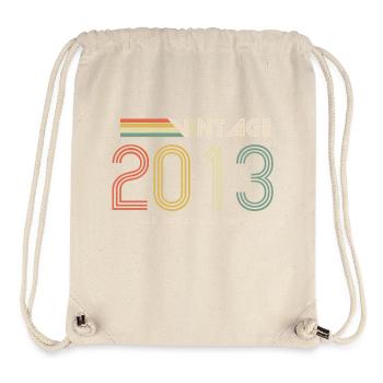 Episch & Legendär Geboren 2013: 11-jähriges Jubiläum - Stanley/Stella recycelter Gym Bag - Naturweiß - Vorne