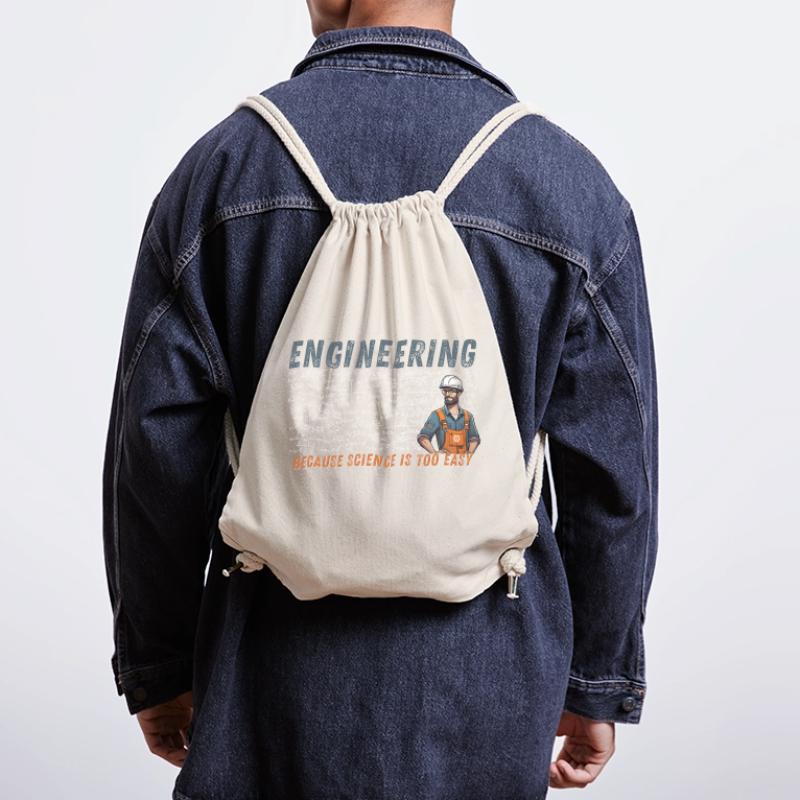 Engineering Because Scince is too easy Stanley/Stella recycelter Gym Bag