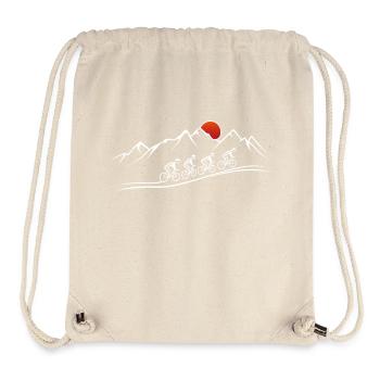 Bicycle Mountains Road Bike Bicycle Tour - Stanley/Stella Recycled Gym Bag - natural - Front