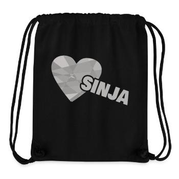 Dear Sinja, - Stanley/Stella Recycled Gym Bag - black - Front