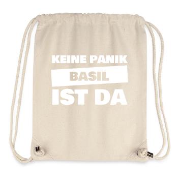 Geschenk für Basil - Stanley/Stella recycelter Gym Bag - Naturweiß - Vorne
