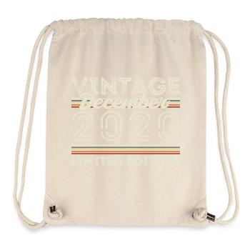 Vintage December 2020 - 5th Anniversary December - Stanley/Stella Recycled Gym Bag - natural - Front