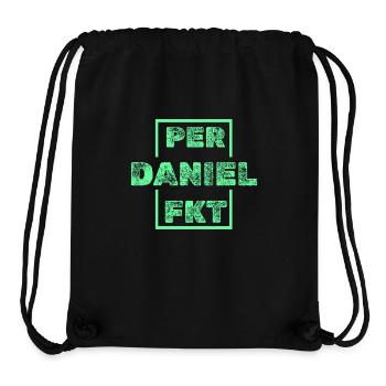 Gift for Daniel - Stanley/Stella Recycled Gym Bag - black - Front