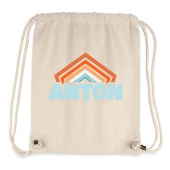 Anton - Stanley/Stella recycelter Gym Bag - Naturweiß - Vorne