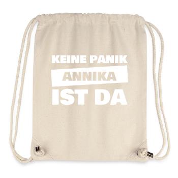 Vorname Annika - Stanley/Stella recycelter Gym Bag - Naturweiß - Vorne