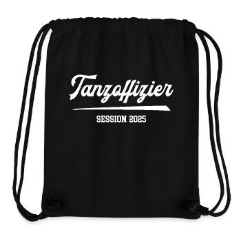 Tanzoffizier 2025 Prinzengarde Karneval Gardetanz - Stanley/Stella recycelter Gym Bag - Schwarz - Vorne