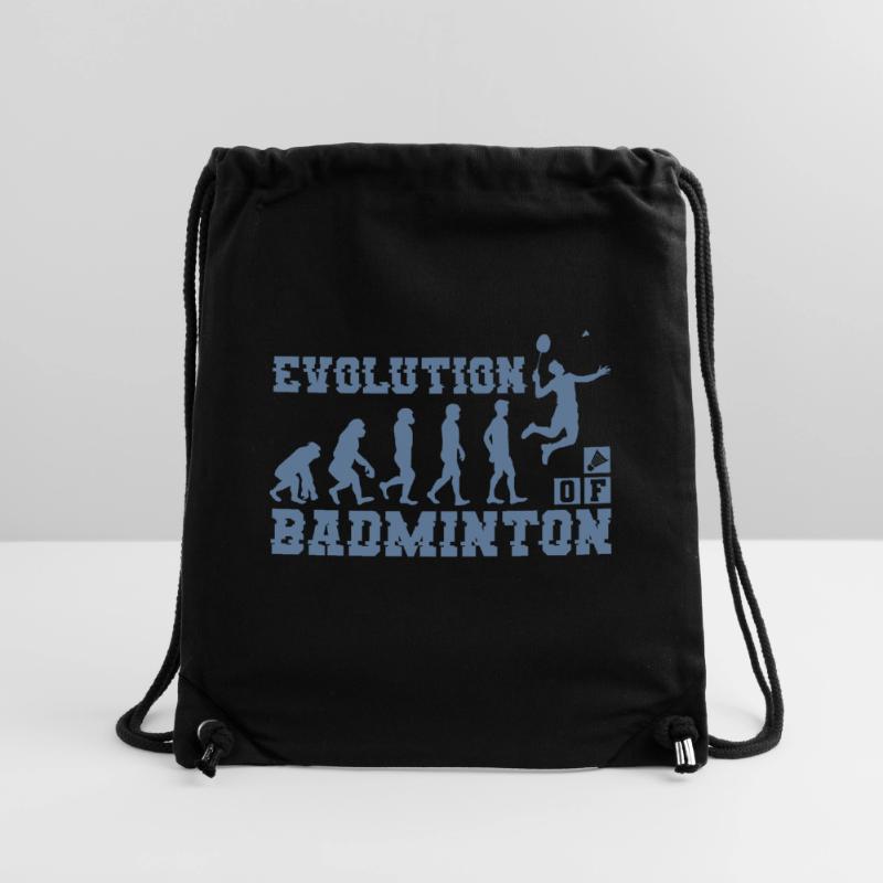 Badminton Evolution Silhouette Stanley/Stella recycelter Gym Bag