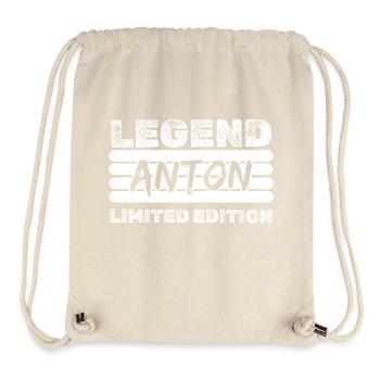 Anton - Stanley/Stella recycelter Gym Bag - Naturweiß - Vorne
