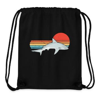 Bull Shark Diving - Stanley/Stella Recycled Gym Bag - black - Front