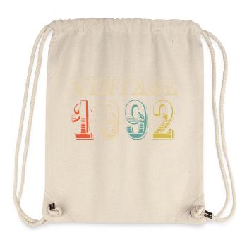 Vintage 1992 - 32nd birthday - 32 years old - Stanley/Stella Recycled Gym Bag - natural - Front