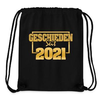 2021 - Stanley/Stella recycelter Gym Bag - Schwarz - Vorne