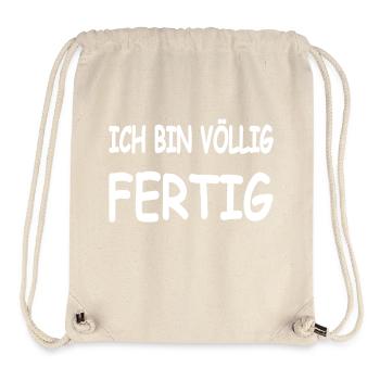 Party - Stanley/Stella recycelter Gym Bag - Naturweiß - Vorne