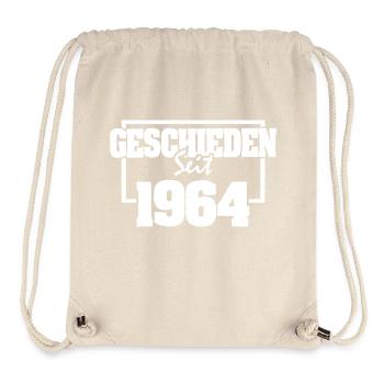1964 - Stanley/Stella recycelter Gym Bag - Naturweiß - Vorne