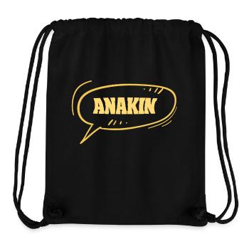 First name Anakin - Stanley/Stella Recycled Gym Bag - black - Front