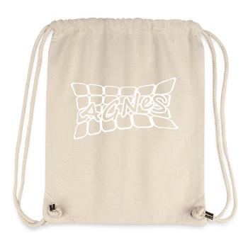 Name Agnes - Stanley/Stella recycelter Gym Bag - Naturweiß - Vorne