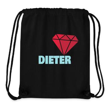 Dieter - Stanley/Stella recycelter Gym Bag - Schwarz - Vorne