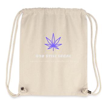 420 still legal - Stanley/Stella recycelter Gym Bag - Naturweiß - Vorne
