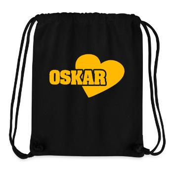 Gold Oscar - Stanley/Stella Recycled Gym Bag - black - Front