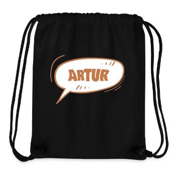 Artur Artur - Stanley/Stella recycelter Gym Bag - Schwarz - Vorne