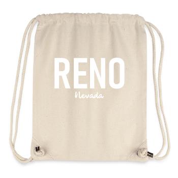 Reno - Nevada - USA - United States of America - Stanley/Stella recycelter Gym Bag - Naturweiß - Vorne