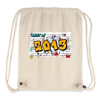 Rebel Roots 2013 Graffiti – 12 Jahre Urban Edge - Stanley/Stella recycelter Gym Bag - Naturweiß - Vorne