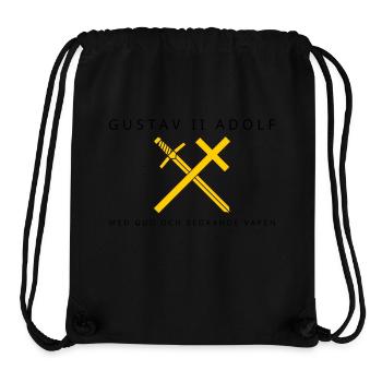 Gustav II Adolf - Stanley/Stella Recycled Gym Bag - black - Front
