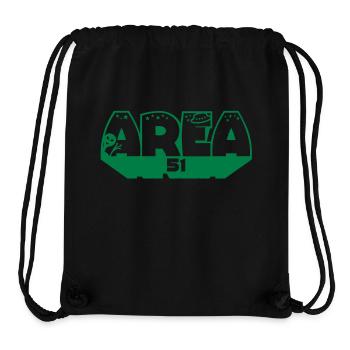 Ufo Area 51 - Stanley/Stella Recycled Gym Bag - black - Front