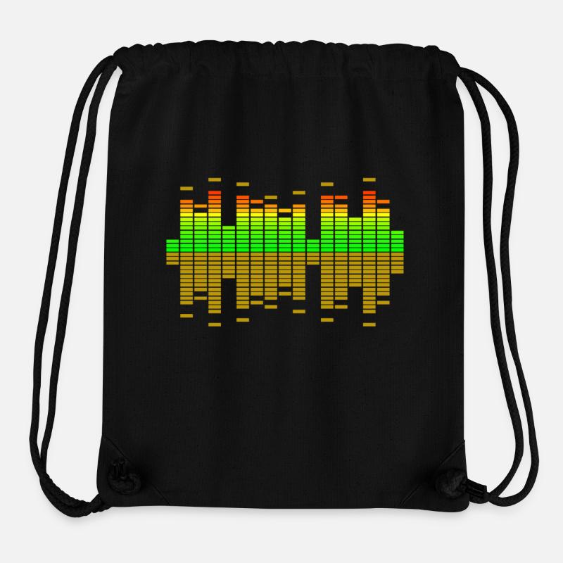 equalizer - Stanley/Stella recycelter Gym Bag - Schwarz