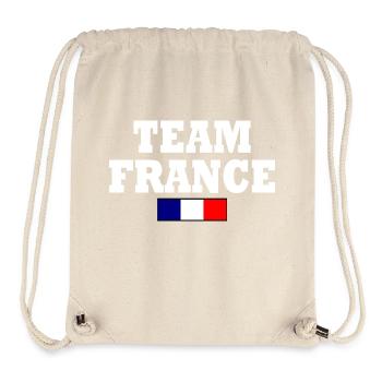Team france - Stanley/Stella recycelter Gym Bag - Naturweiß - Vorne