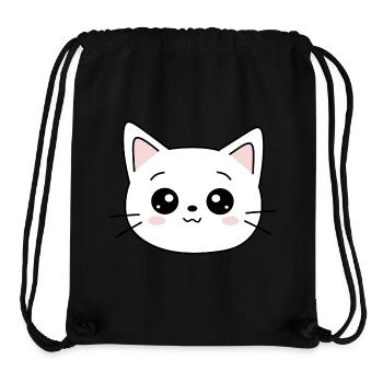 Kawaii Cat Kitten Kawaii - Stanley/Stella Recycled Gym Bag - black - Front