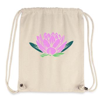 Lotus - Stanley/Stella Recycled Gym Bag - natural - Front