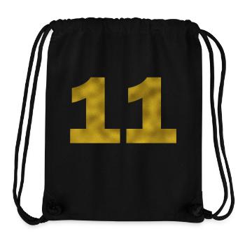Geburtstag 11 Jahre - Stanley/Stella recycelter Gym Bag - Schwarz - Vorne