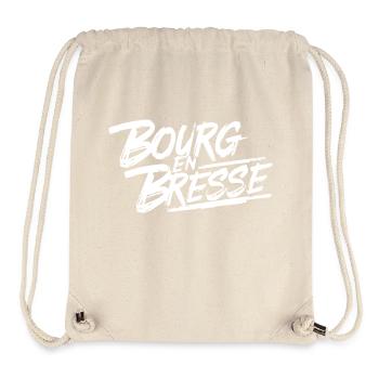Bourg-en-Bresse - Sac à cordon recyclé Stanley/Stella - blanc naturel - Devant