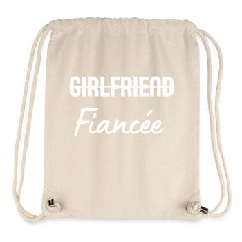 Freundin Verlobte - Stanley/Stella recycelter Gym Bag - Naturweiß - Vorne