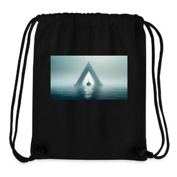 gruselige mythische Orte – Bermuda-Dreieck - Stanley/Stella recycelter Gym Bag - Schwarz - Vorne