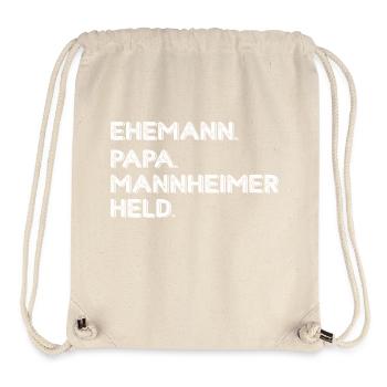 Marathon Running Jogging - Stanley/Stella recycelter Gym Bag - Naturweiß - Vorne