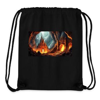 wunderschöne mythische Orte – Avalon - Stanley/Stella recycelter Gym Bag - Schwarz - Vorne