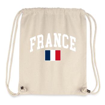 France - Stanley/Stella Recycled Gym Bag - natural - Front