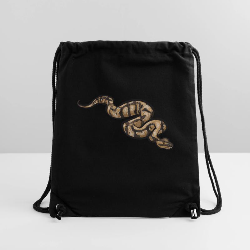 Ball Python Schlange Königspython Stanley/Stella recycelter Gym Bag