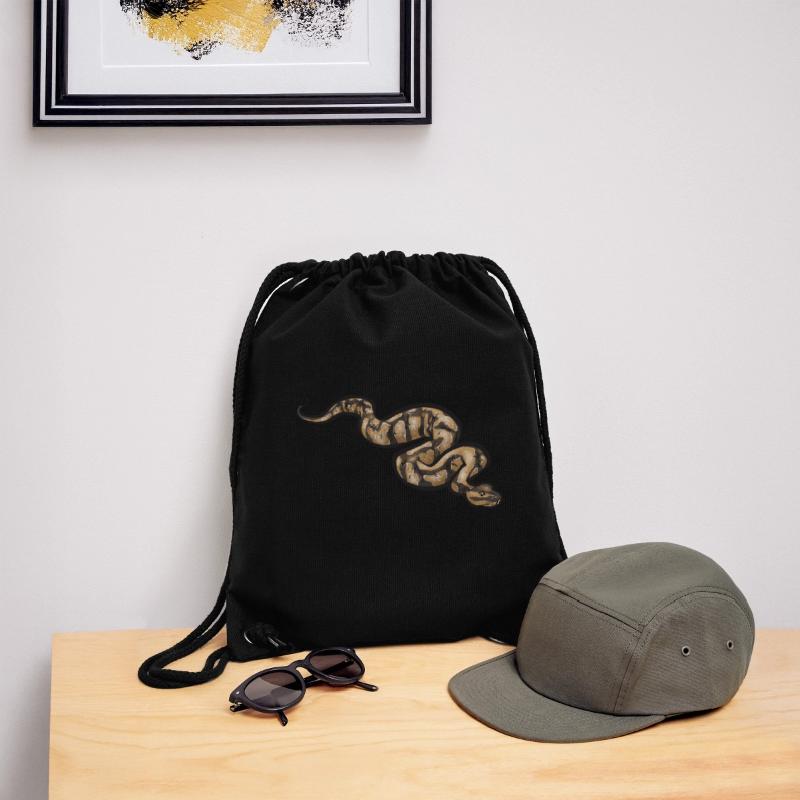 Ball Python Schlange Königspython Stanley/Stella recycelter Gym Bag