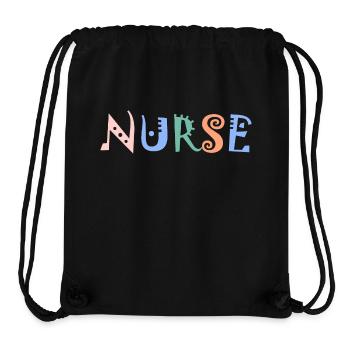 Nurse - Caregiver - Stanley/Stella Recycled Gym Bag - black - Front