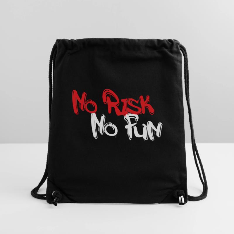 Pas de risque, pas de plaisir Sac à cordon recyclé Stanley/Stella