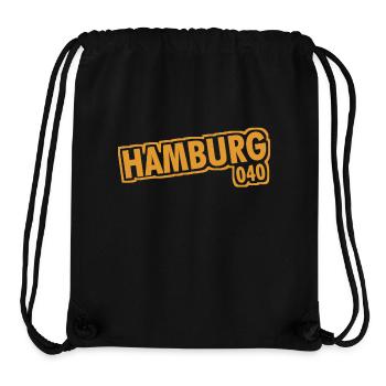 Hamburg - 040 - Hanseatic City - Alster - Elbe - Stanley/Stella Recycled Gym Bag - black - Front