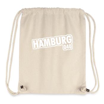 Hamburg - 040 - Hanseatic City - Alster - Elbe - Stanley/Stella Recycled Gym Bag - natural - Front